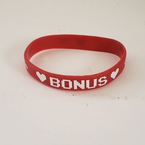 🍭7/$15 Silicone Bracelets Rubber Wristband - Bonus